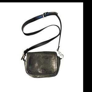 Evoke Black Leather‎ Mini Belt Bag w/ Removable Straps